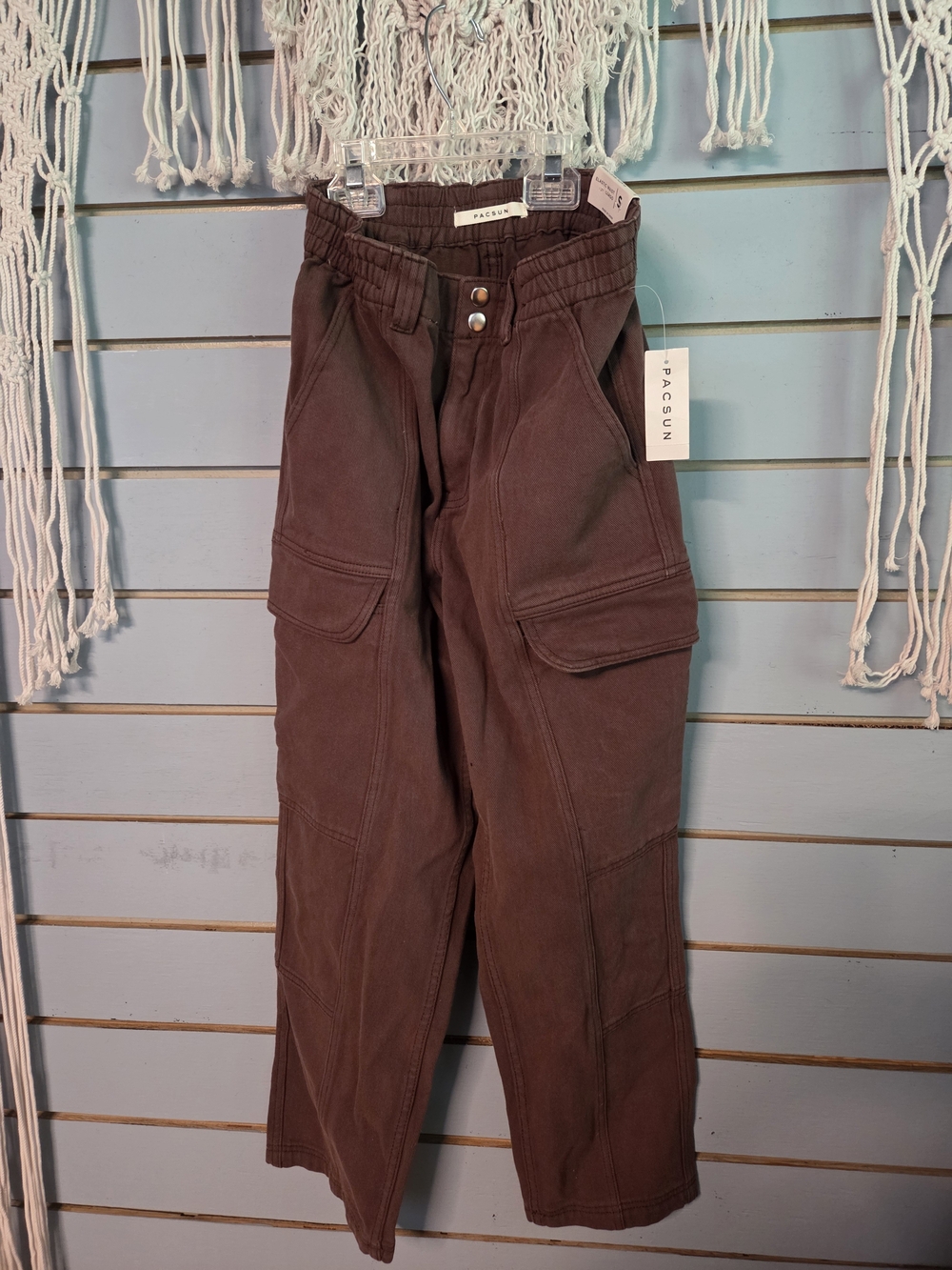 Small PacSun women's Cargo Pants — Brown